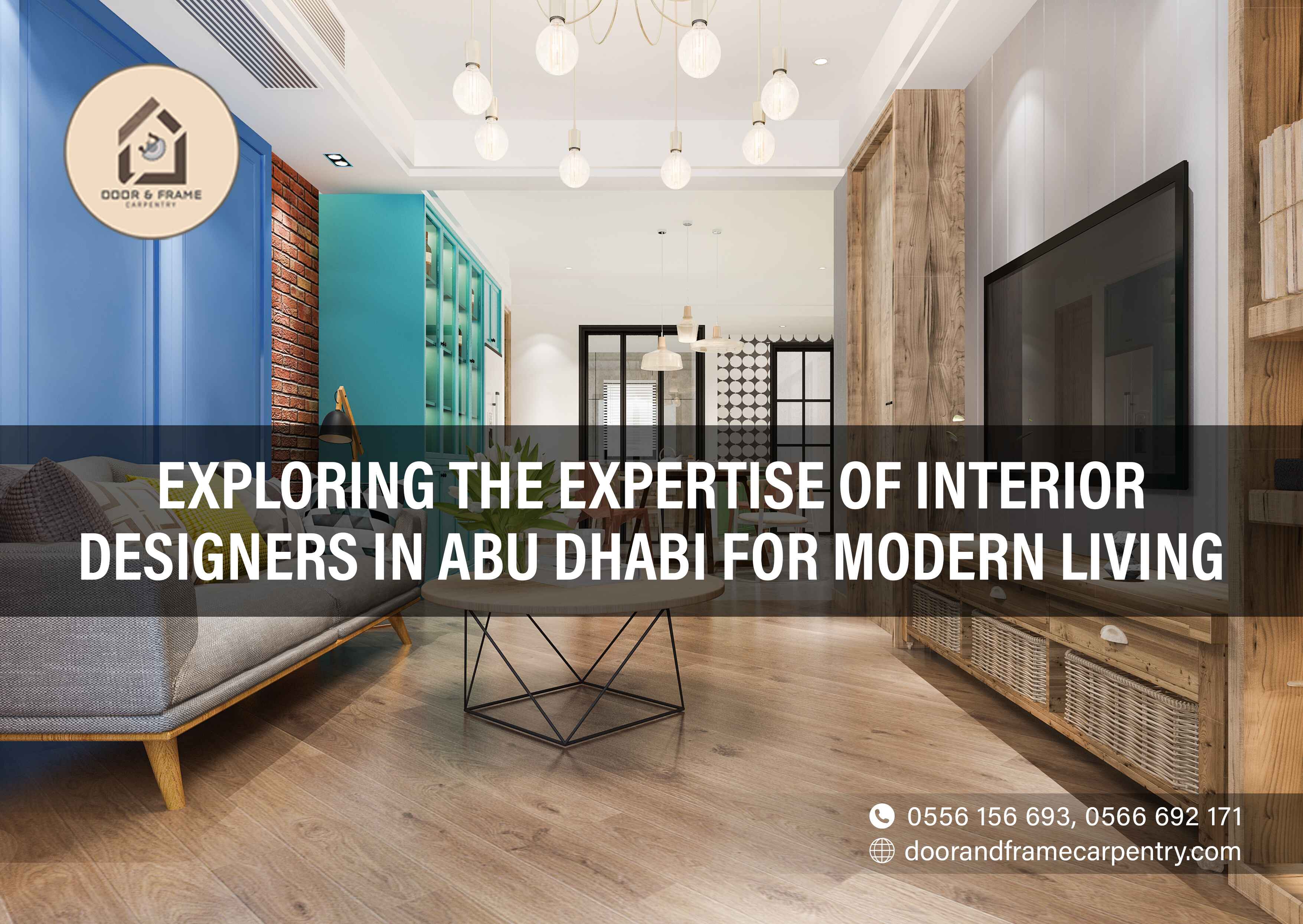 Interior designers in Abu Dhabi blending tradition and modernity for luxurious, functional living spaces.